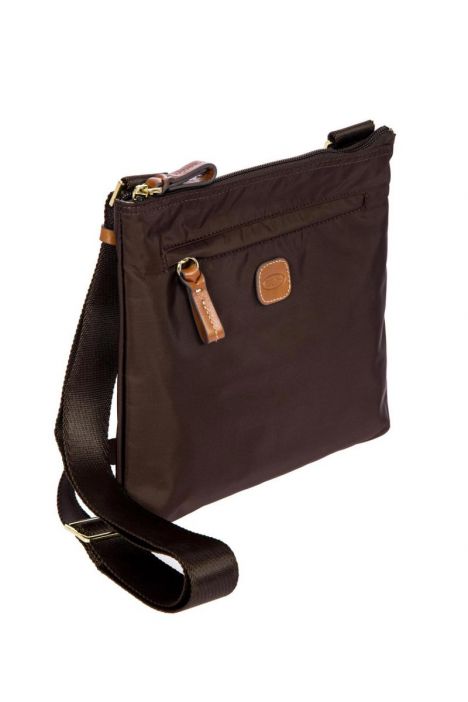 2733 Bric's X-Bag Omuz Çantası 27x25x4 cm MOCCA - KAHVE TONU