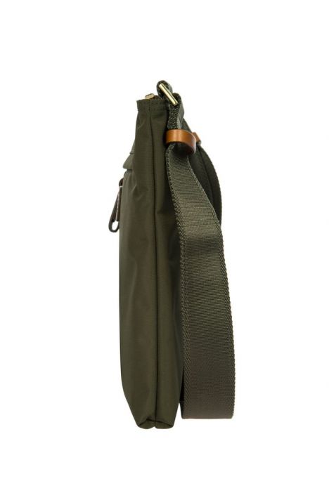 2733 Bric's X-Bag Omuz Çantası 27x25x4 cm Yeşil / Olive