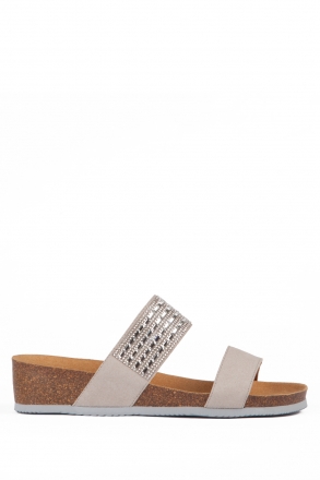 27414 Scholl Dafne Kadın Terlik 35-41 Light Grey