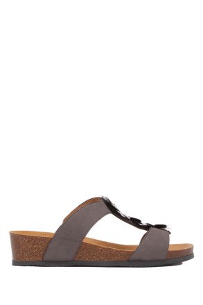 27416 Scholl Jasmine Kadın Terlik 35-41 Gri / Dark Grey