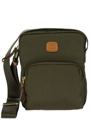 2742 Bric's X-Bag Omuz Çantası 18x21x7cm Yeşil / Olive