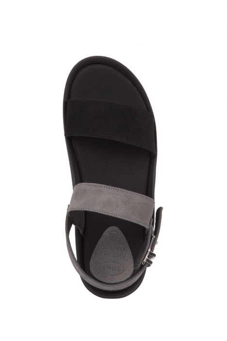 27448 Scholl Mamore Kadın Sandalet 36-40 Black/Dark Grey