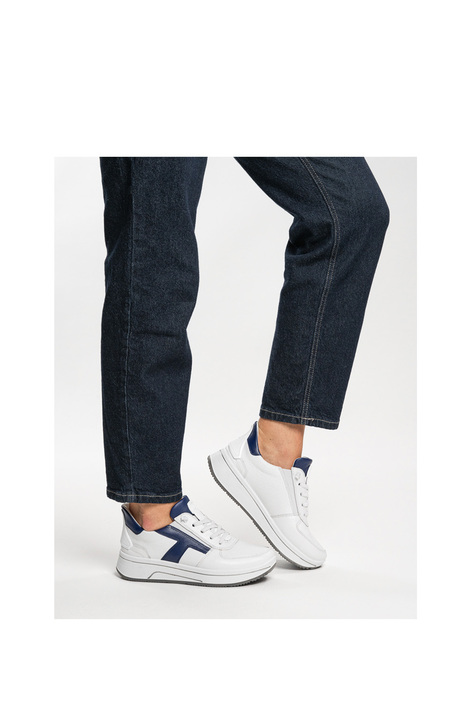 27554 Ara Shoes Sapporo Kadın Easy 2 Go Sneaker 3.5-8.0 24 WEISS,INK