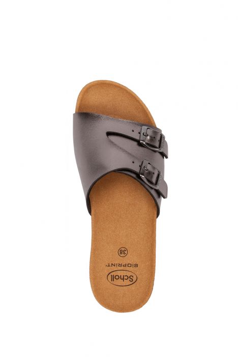 27742 Scholl Miki Kadın Terlik 36-40 PEWTER