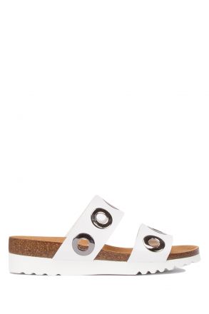 27744 Scholl Lara Kadın Terlik 36-40 Beyaz / White