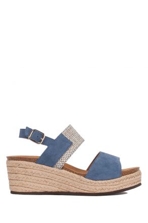 27967 Scholl Elena Kadın Sandalet 36-40 DENIM