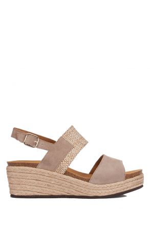 27967 Scholl Elena Kadın Sandalet 36-40 Bej - Light Taupe