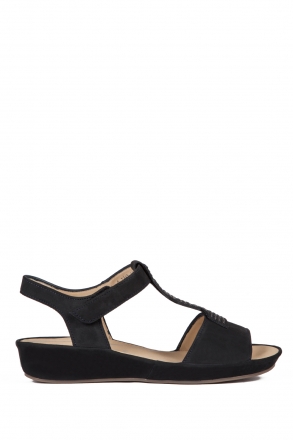 28003 Ara Shoes Kadın Nubuk Sandalet 36-41 NUBUK, RUVIDO, BLAU,NAVY - 05NRB