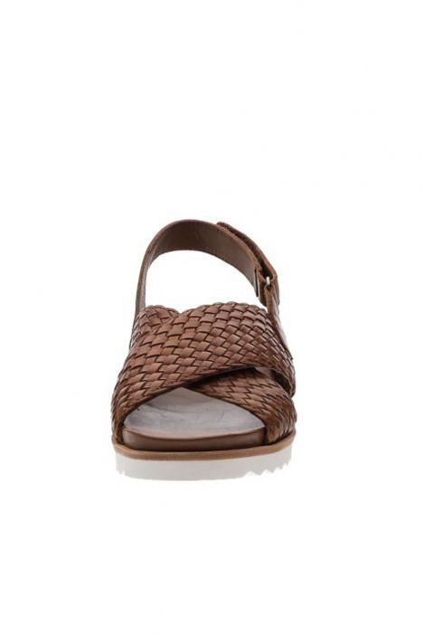 28206 Ara Shoes Kadın Deri Topuklu Sandalet 36-40 COGNAC - 15