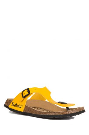 283103 Birkenstock Betula Rose Kadın Terlik Sarı / Yellow