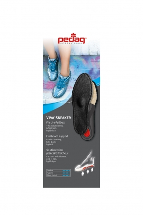 2883 Pedag Viva Sneaker 36-48 Siyah / Nero