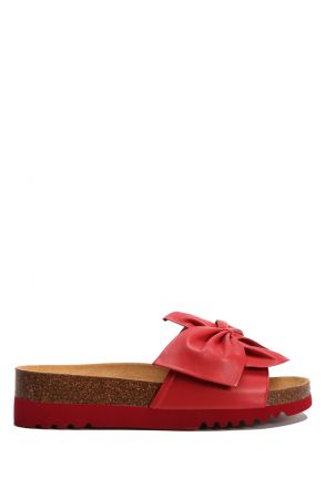 29322 Scholl Bowy Kadın Mantar Terlik 36-41 Kırmızı / Red