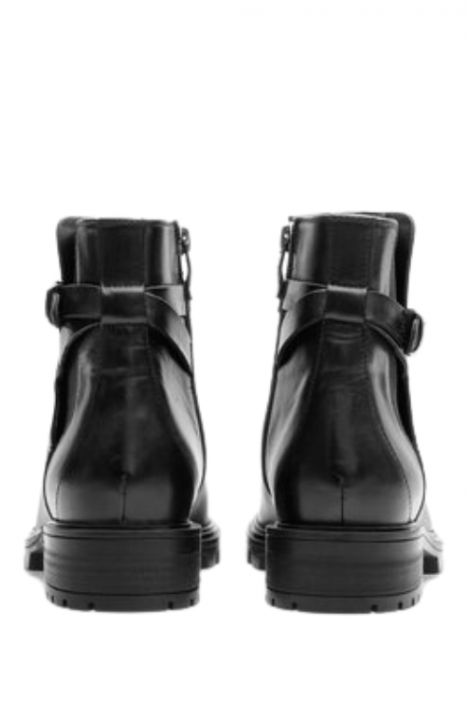 29512 Ara Shoes Tulsa-St Kadın Deri Bot 3.5-7.5 01 COUNTRY , BLACK