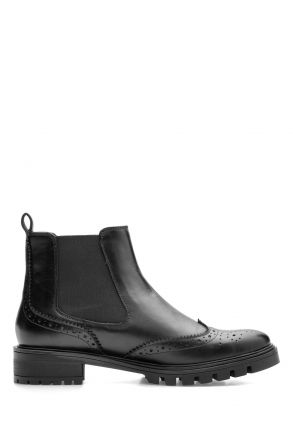 29514 Ara Shoes Tulsa-St Kadın Deri Bot 3.5-7.5 01 COUNTRY , BLACK