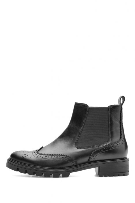 29514 Ara Shoes Tulsa-St Kadın Deri Bot 3.5-7.5 01 COUNTRY , BLACK