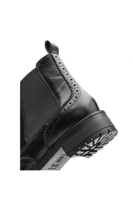 29514 Ara Shoes Tulsa-St Kadın Deri Bot 3.5-7.5 01 COUNTRY , BLACK
