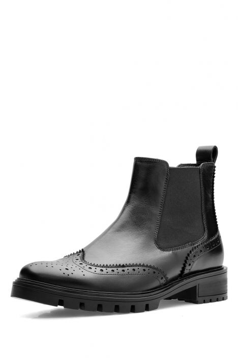 29514 Ara Shoes Tulsa-St Kadın Deri Bot 3.5-7.5 01 COUNTRY , BLACK