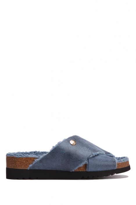 29533 Scholl Alexis Kadın Terlik 36-40 Mavi/Blue