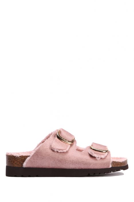 29534 Scholl Ilary Fluffy Kadın Terlik 36-40 Pembe/Antique Pink