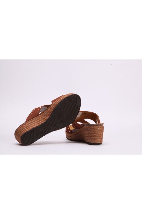 29884 Scholl Marbella Mule Kadın Dolgu Topuklu Mantar Terlik 36-40 Konyak/Cognac