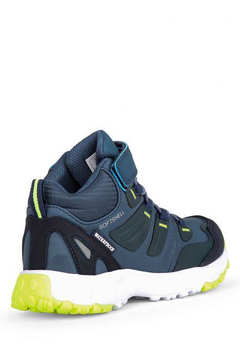 3005 Buckhead Zyon High Erkek Çocuk Su Geçirmez Bot 26-35 Lacivert/Navy Green - BH056