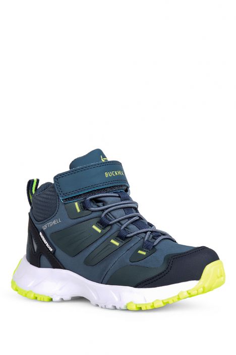 3005 Buckhead Zyon High Erkek Çocuk Su Geçirmez Bot 26-35 Lacivert/Navy Green - BH056