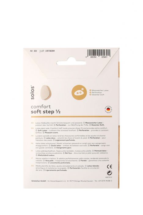 303 Solos Soft Step Yarım Taban Astarı 35/36-41/42 Yeşil / Green