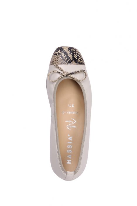 303058 Hassia Kadın Ayakkabı 3-7,5 Kırık Beyaz / Off-White