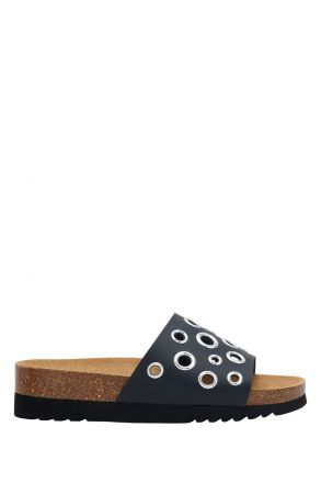 30406 Scholl Magaluf Kadın Mantar Terlik 36-40 Siyah/Black