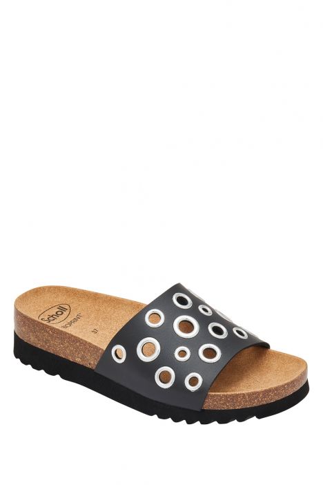 30406 Scholl Magaluf Kadın Mantar Terlik 36-40 Siyah/Black