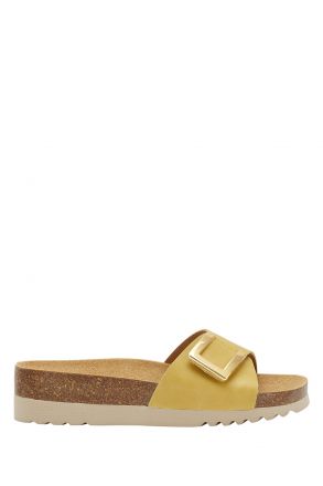 30435 Scholl Monterey Mule Kadın Mantar Terlik 36-40 Sarı / Yellow