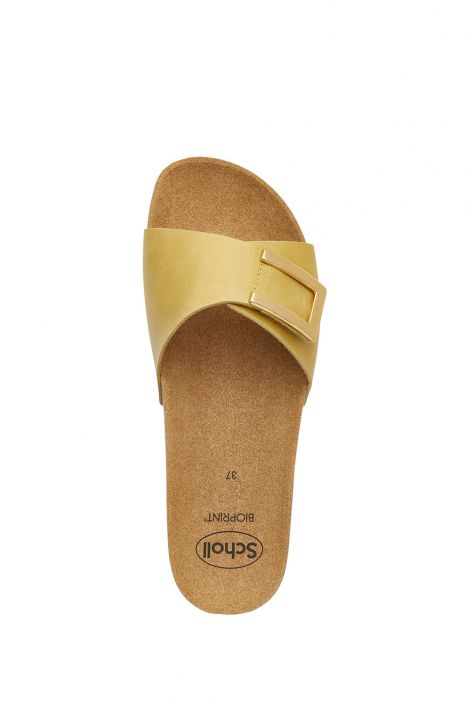 30435 Scholl Monterey Mule Kadın Mantar Terlik 36-40 Sarı / Yellow