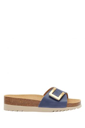 30435 Scholl Monterey Mule Kadın Mantar Terlik 36-40 Lacivert / Blue