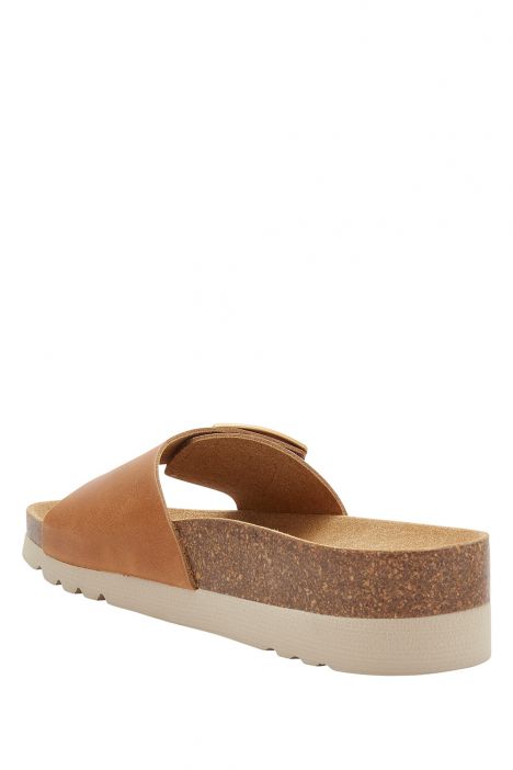 30435 Scholl Monterey Mule Kadın Mantar Terlik 36-40 Konyak / Cognac