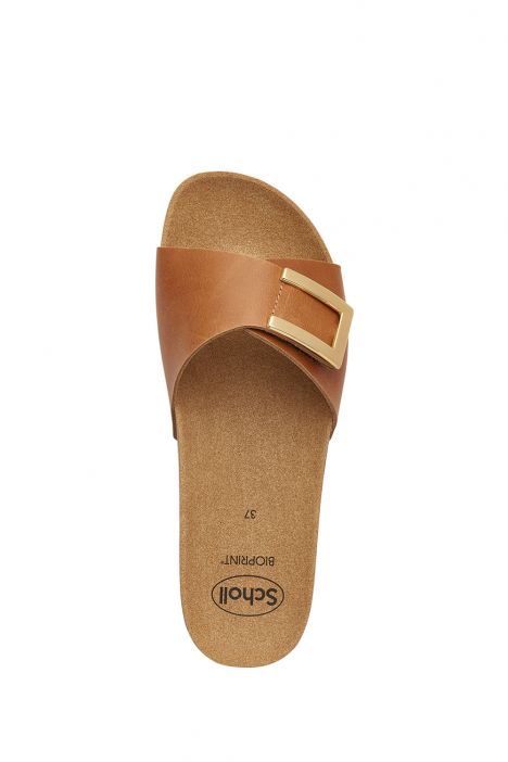 30435 Scholl Monterey Mule Kadın Mantar Terlik 36-40 Konyak / Cognac