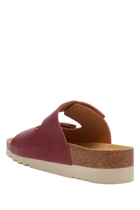 30436 Scholl Monterey Kadın Mantar Terlik 36-40 Bordo / Bordeaux