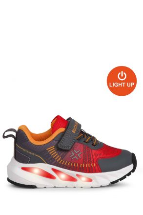 3045 Buckhead Sonic Erkek Çocuk Spor Ayakkabı 27-32 Kırmızı/Red