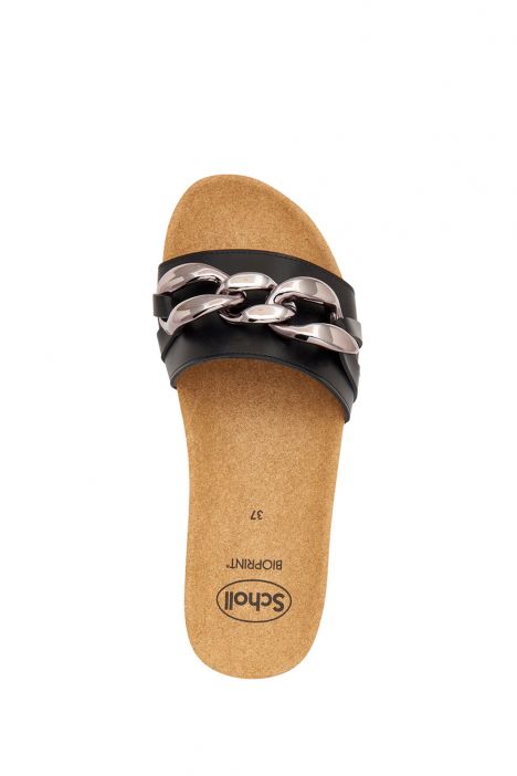 30482 Scholl Ravello Kadın Topuklu Mantar Terlik 36-40 Siyah/Black