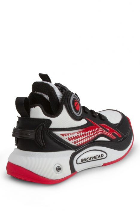 3057 Buckhead Pick Erkek Çocuk Spor Ayakkabı 31-35 Siyah-Kırmızı/Black-Red