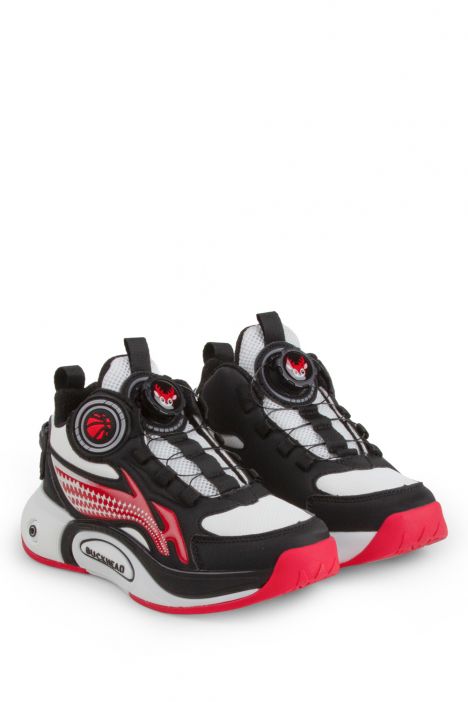 3057 Buckhead Pick Erkek Çocuk Spor Ayakkabı 31-35 Siyah-Kırmızı/Black-Red