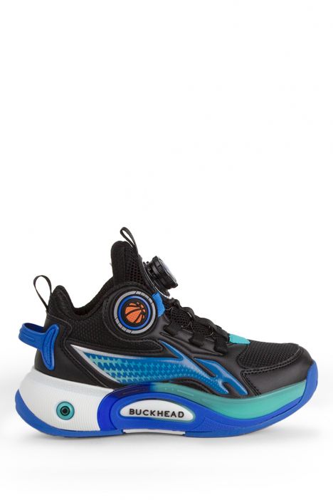 3057 Buckhead Pick Erkek Çocuk Spor Ayakkabı 31-35 Siyah-Mavi / Black-Blue
