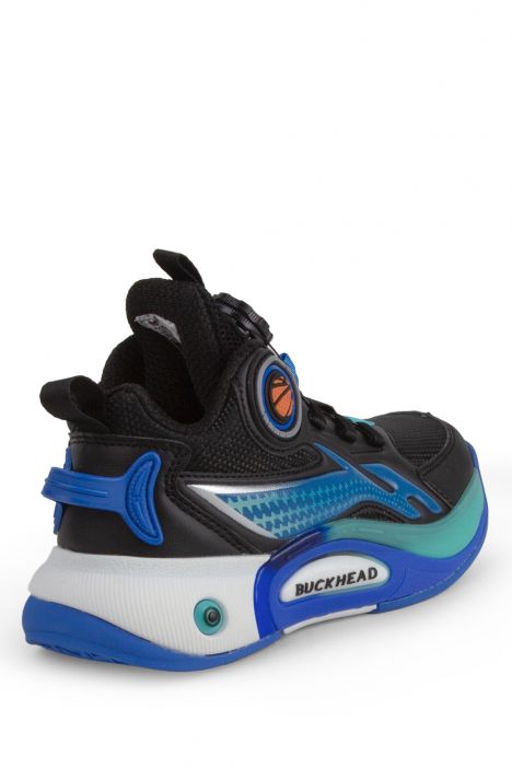 3057 Buckhead Pick Erkek Çocuk Spor Ayakkabı 31-35 Siyah-Mavi / Black-Blue