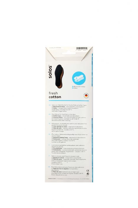306 Solos Cotton Pamuklu Taban Astarı 36-46 STD