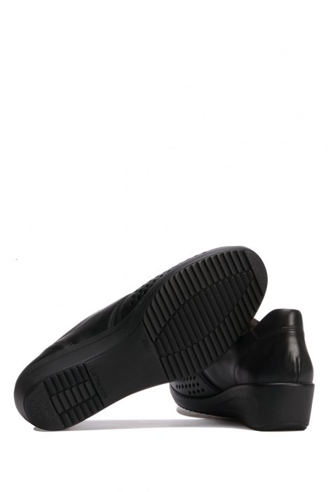 30601 Ara Shoes Kadın Dolgu Topuk Deri Ayakkabı 3,5-8,5 SCHWARZ - 08S