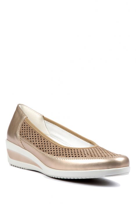30652 Ara Shoes Kadın Dolgu Topuk Ayakkabı 3,5-8,5 PLATIN, TAUPE - 05PT