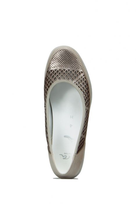 30662 Ara Shoes Kadın Dolgu Topuk Deri Ayakkabı 3,5-8 SPORCALF, GLAMKID, FOSSIL,TAUPE - 05SFP