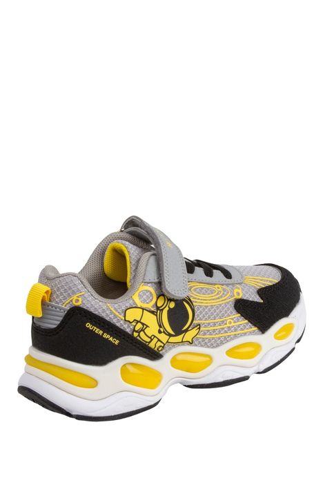 3069 Buckhead Walter Erkek Çocuk Spor Ayakkabı 26-30 Gri/Black-Grey-Yellow