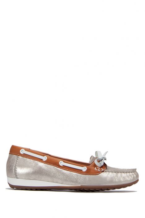 30836 Ara Shoes Kadın Ayakkabı 3,5-8,5 PLATIN,SADDLE/OFFWHITE - 07P