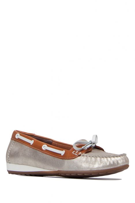 30836 Ara Shoes Kadın Ayakkabı 3,5-8,5 PLATIN,SADDLE/OFFWHITE - 07P