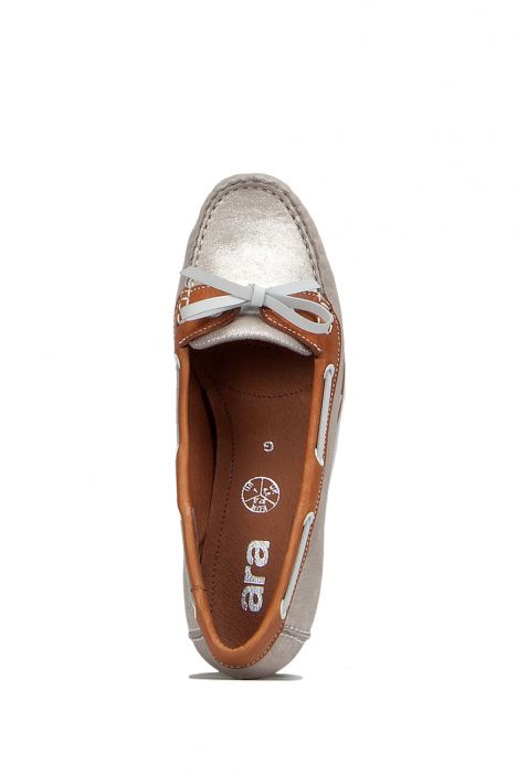 30836 Ara Shoes Kadın Ayakkabı 3,5-8,5 PLATIN,SADDLE/OFFWHITE - 07P